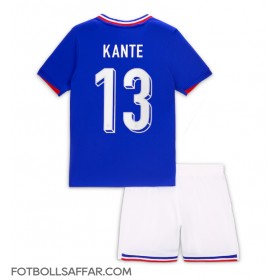 Frankrike Kante #13 Hemmadräkt Barn EM 2024 Kortärmad (+ Korta byxor)